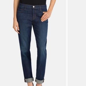 J Brand Jake Boyfriend Fit in Darkside - 26